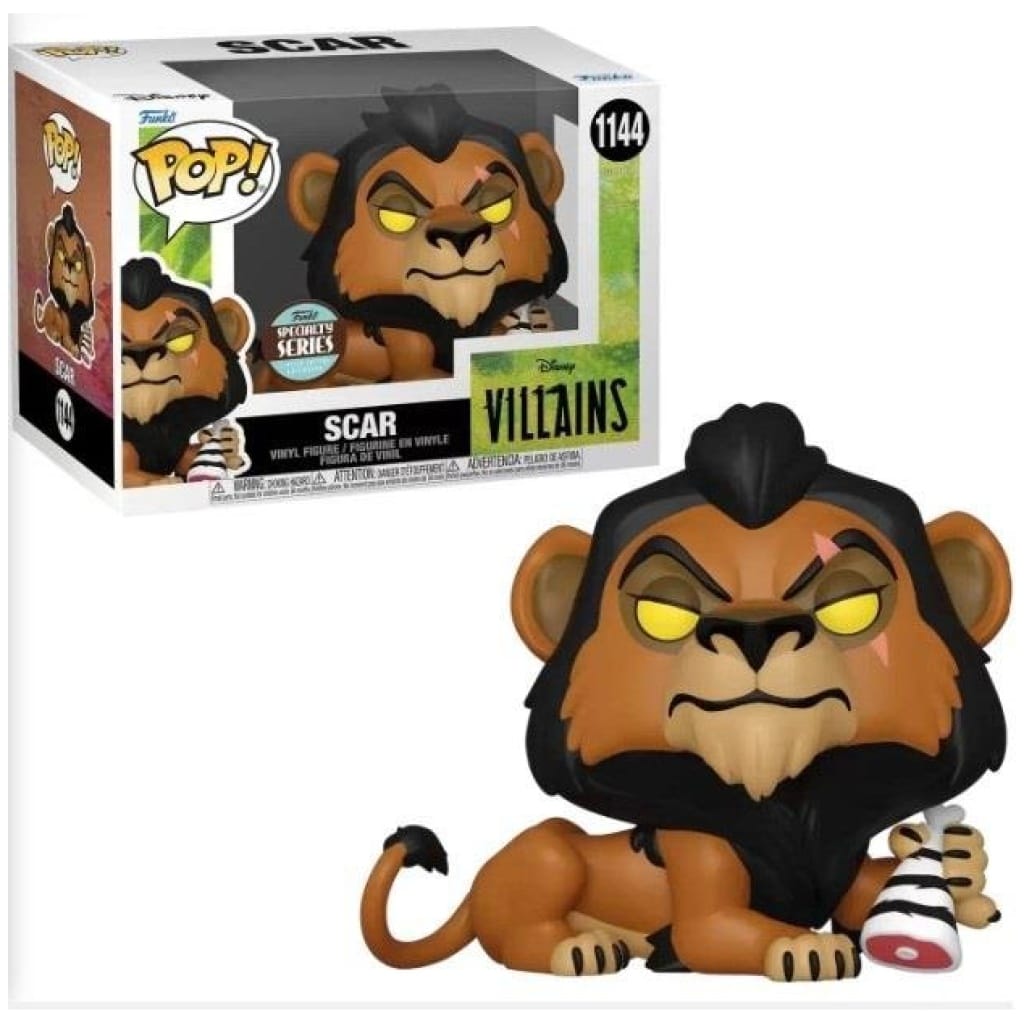    figoura funko pop disney the lion king scar with meat  specialty series x