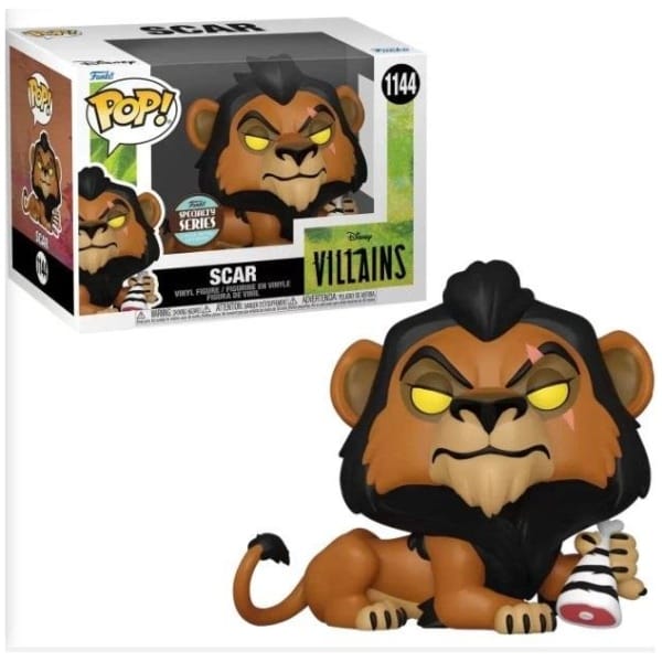 Funko POP! Disney The Lion King - Scar with Meat #1144 (Specialty Series)