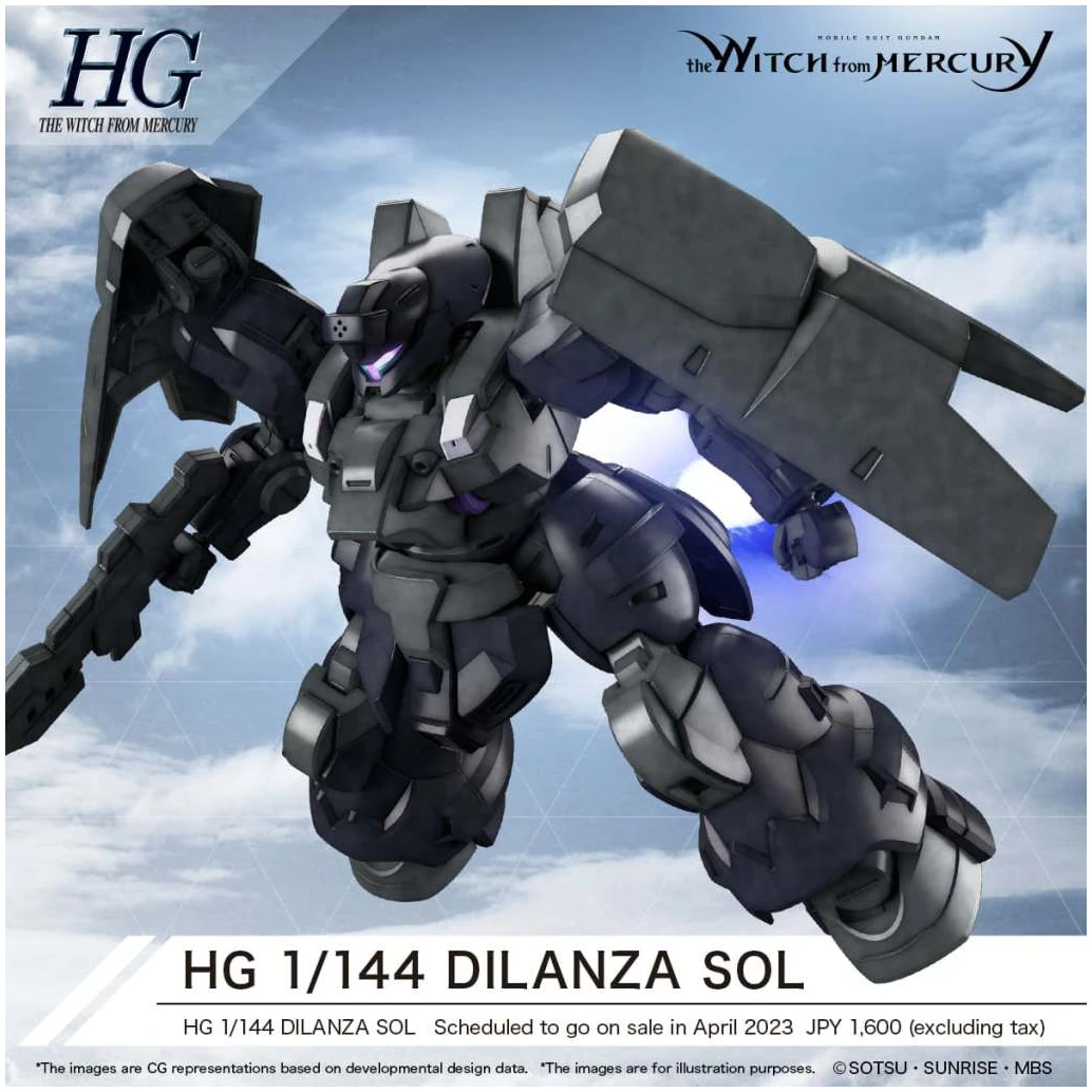 89760 hg Dilanza Sol gundam 1/144 - Image 1