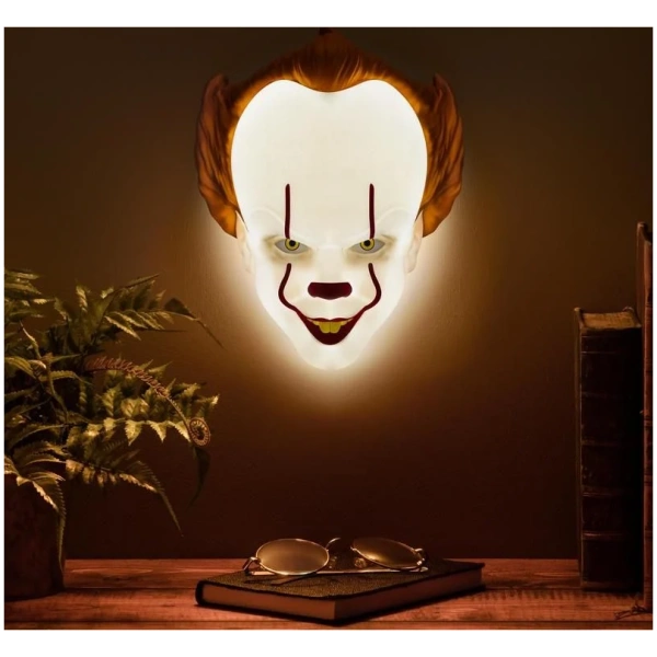 it - pennywise mask light 22cm
