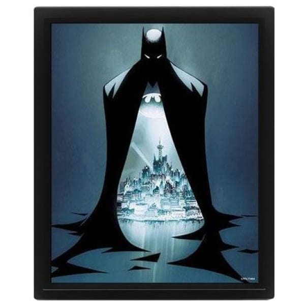 Batman gotham protector - 3d lenticular poster 28cm