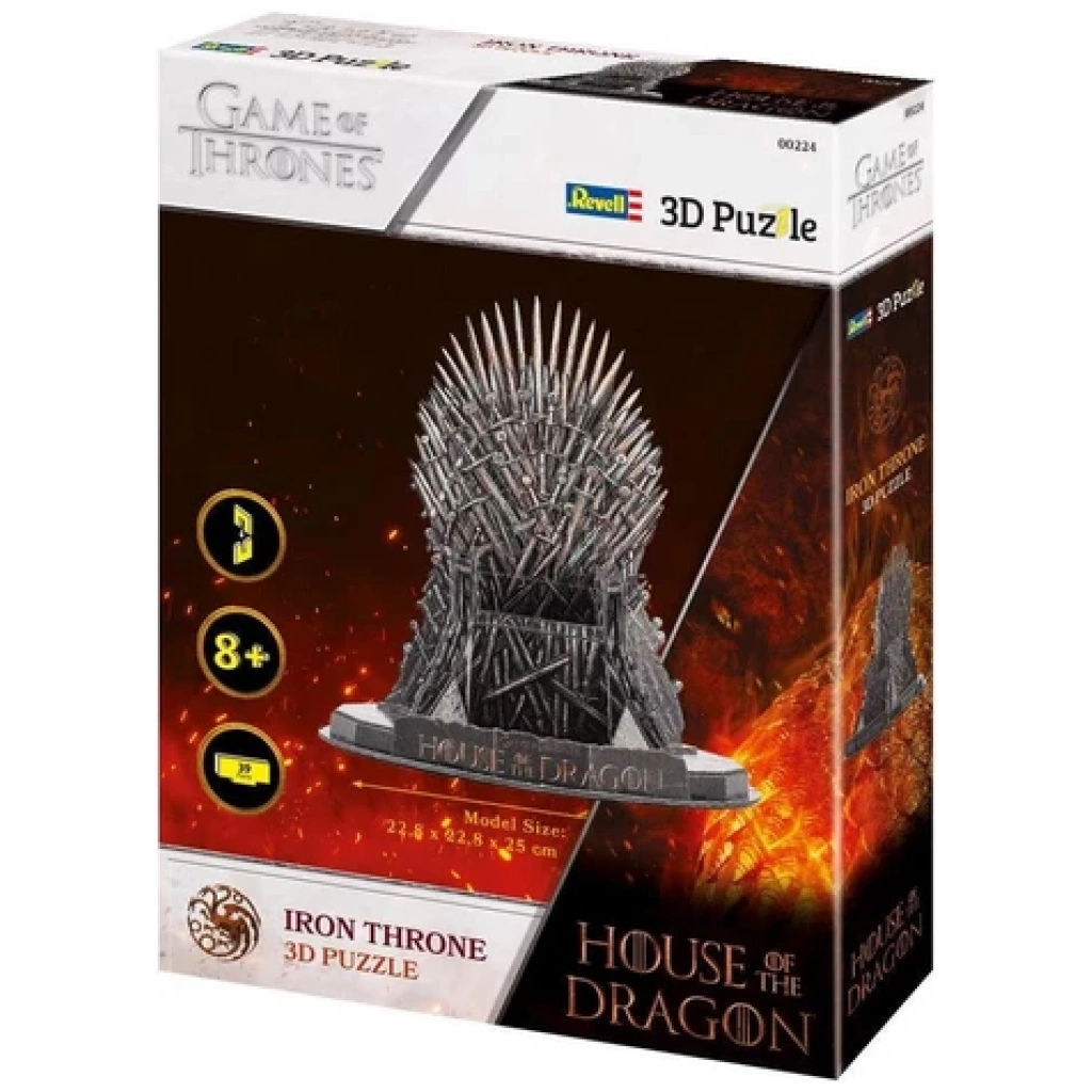 puzzle revell house of the dragon iron throne d  kommatia x