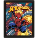 spider-man costume blast - 3D lenticular poster 28cm