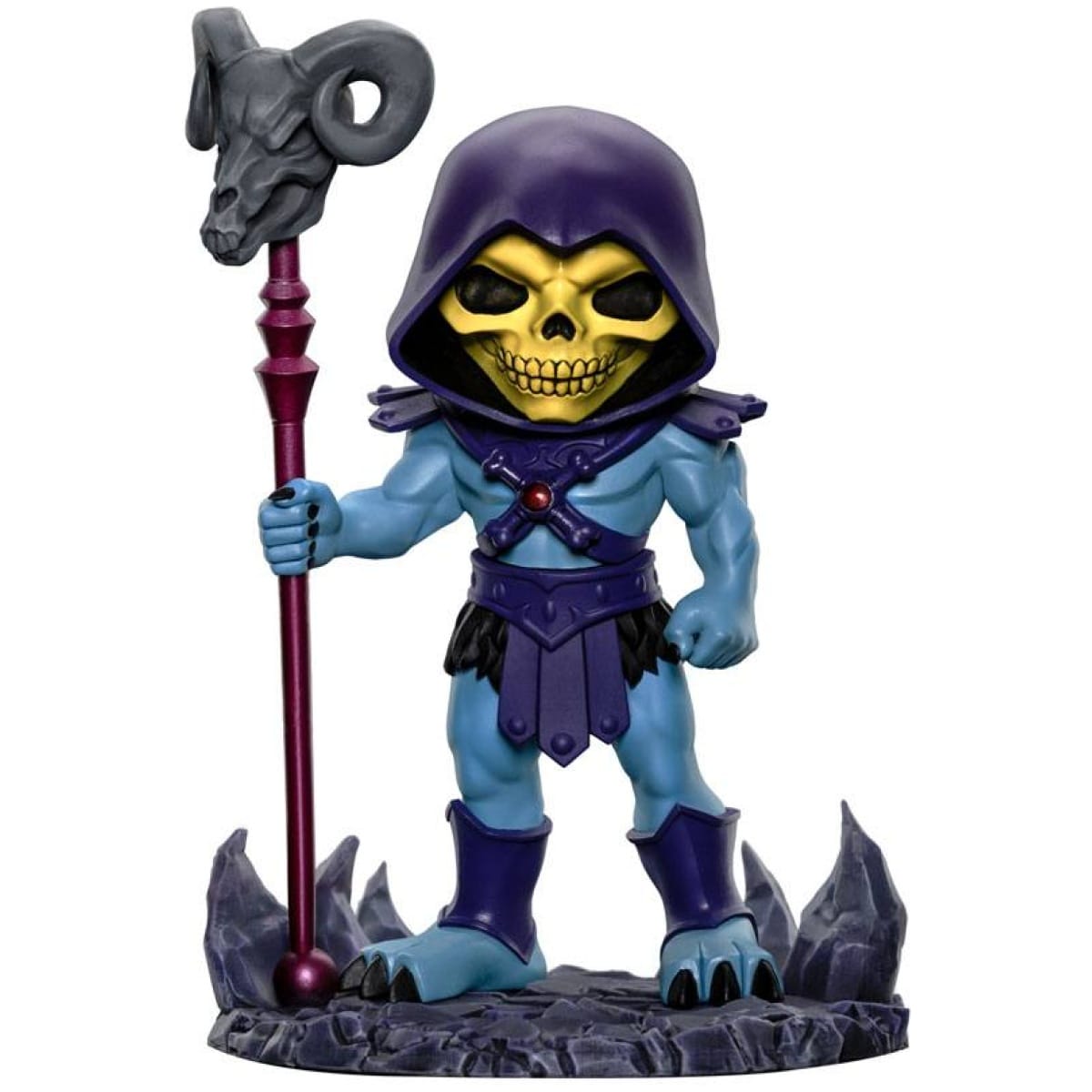 Masters Of The Universe Mini Co. PVC statue - Skeletor 18cm - Image 1