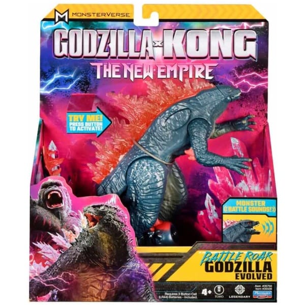Godzilla x Kong The new Empire Action Figure deluxe - godzilla with sound 18cm