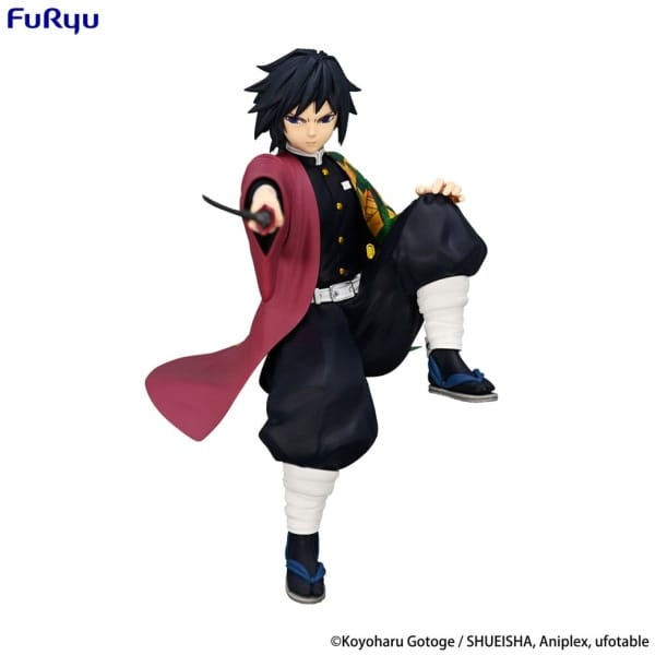 Demon Slayer Kimetsu no Yaiba Noodle Stopper PVC Statue Tomioka Giyu 14cm