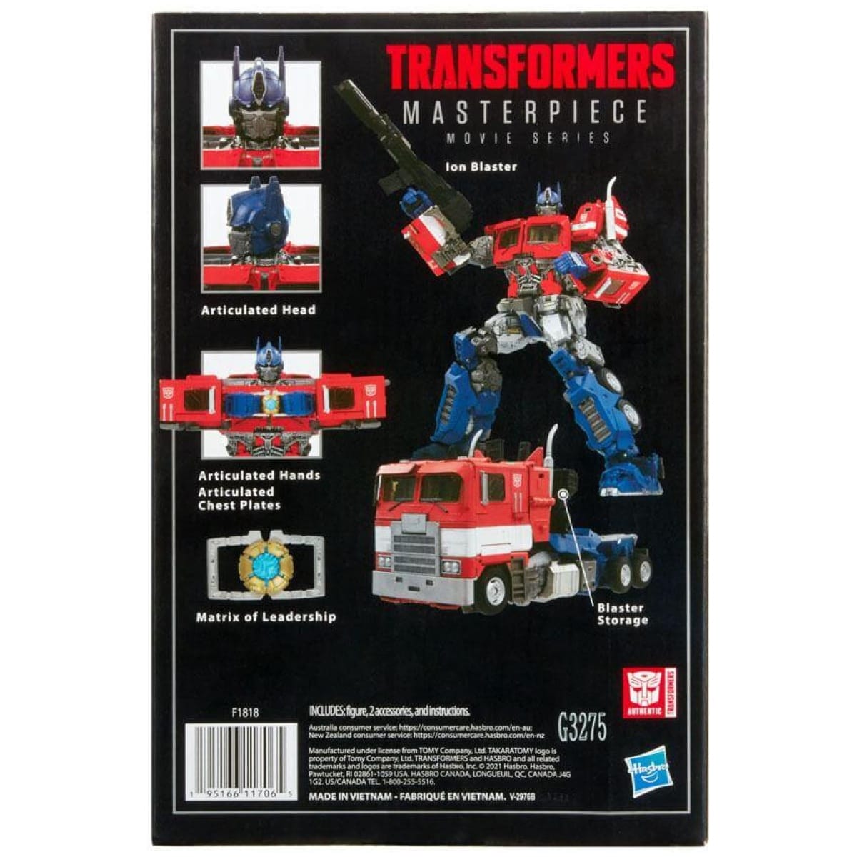 Transformers Bumblebee Masterpiece Movie Series Action Figure MPM-12 Optimus Prime 28cm - Image 5