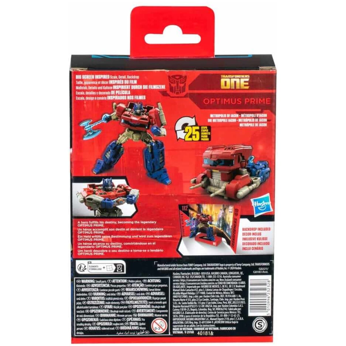 Transformers One Studio Series Deluxe Class Action Figure Optimus Prime 11cm - Image 4