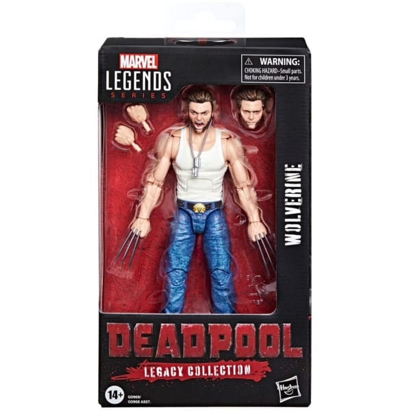 Deadpool Legacy Collection Marvel Legends Action Figure Wolverine 15cm