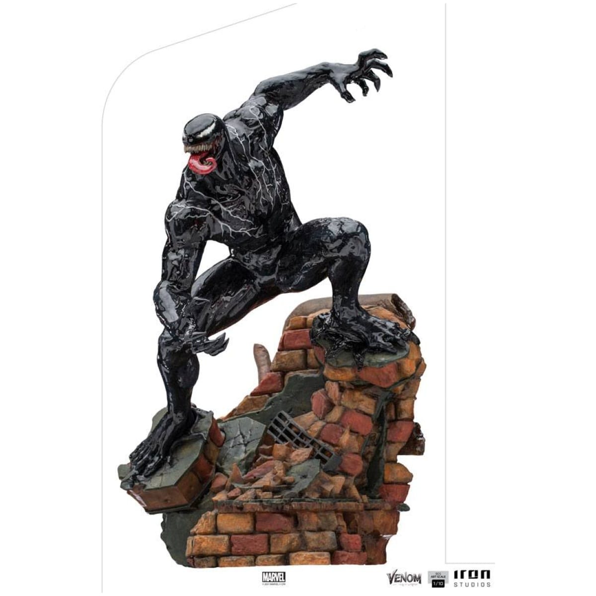 Venom Let There Be Carnage BDS Art Scale Statue 1/10 Venom 30cm - Image 1