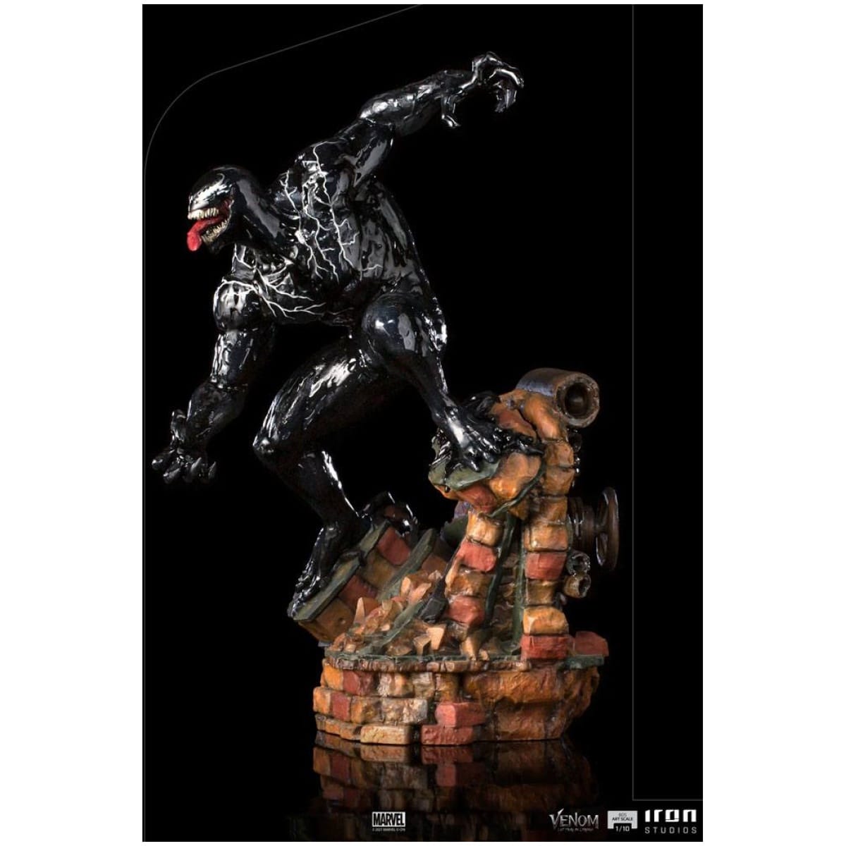 Venom Let There Be Carnage BDS Art Scale Statue 1/10 Venom 30cm - Image 4