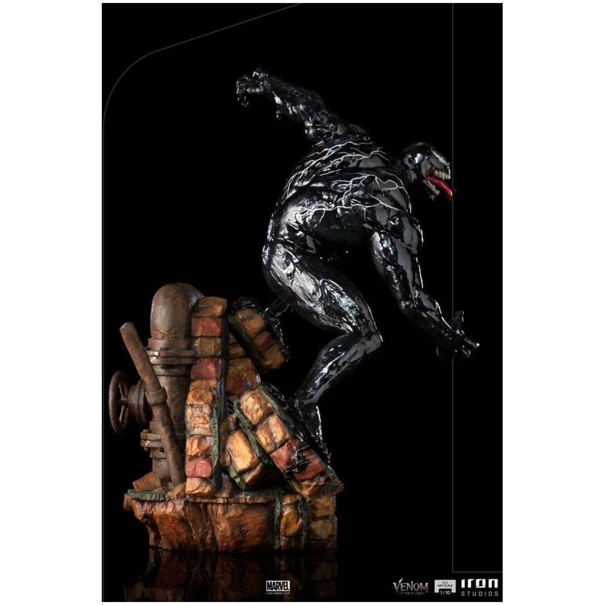 Venom Let There Be Carnage BDS Art Scale Statue 1/10 Venom 30cm - Image 6