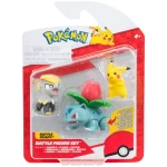 Pokemon Battle Figure Set Figure 3-Pack Pikachu #2, Jangmo-o, Ivysaur