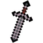Minecraft Plastic Replica Nether Sword 51cm