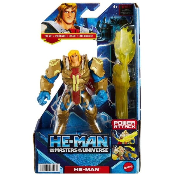 He-Man and the Masters of the Universe Action Figure 2022 Deluxe He-Man 14cm