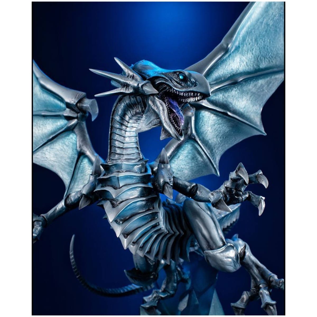 Yu-Gi-Oh! Duel Monsters Art Works Monsters PVC Statue Blue Eyes White Dragon Holographic Edition 28cm - Image 4