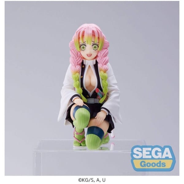 Demon Slayer Kimetsu no Yaiba PM Perching PVC Statue Mitsuri Kanroji Hashira Meeting 11cm