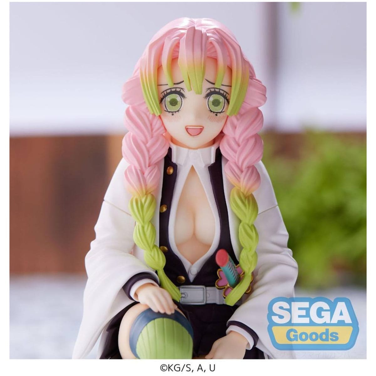 Demon Slayer Kimetsu no Yaiba PM Perching PVC Statue Mitsuri Kanroji Hashira Meeting 11cm - Image 3