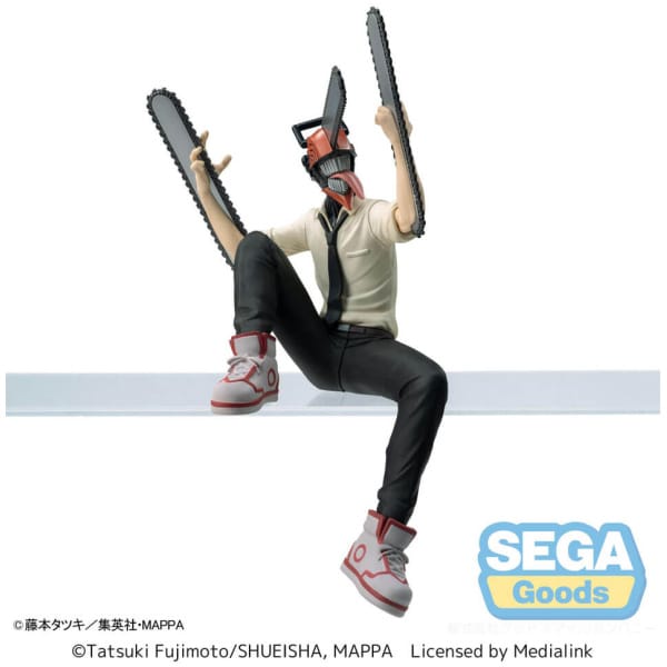 Chainsaw Man PM Perching PVC Statue Chainsaw Man 14cm