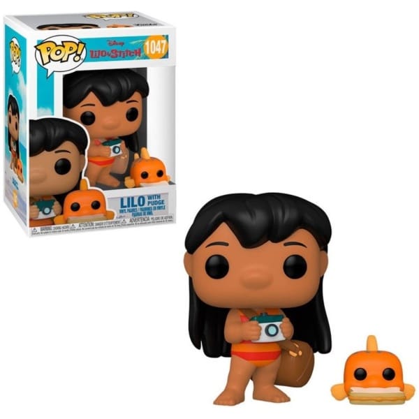    figoura funko pop disney lilo stitch lilo with pudge  x