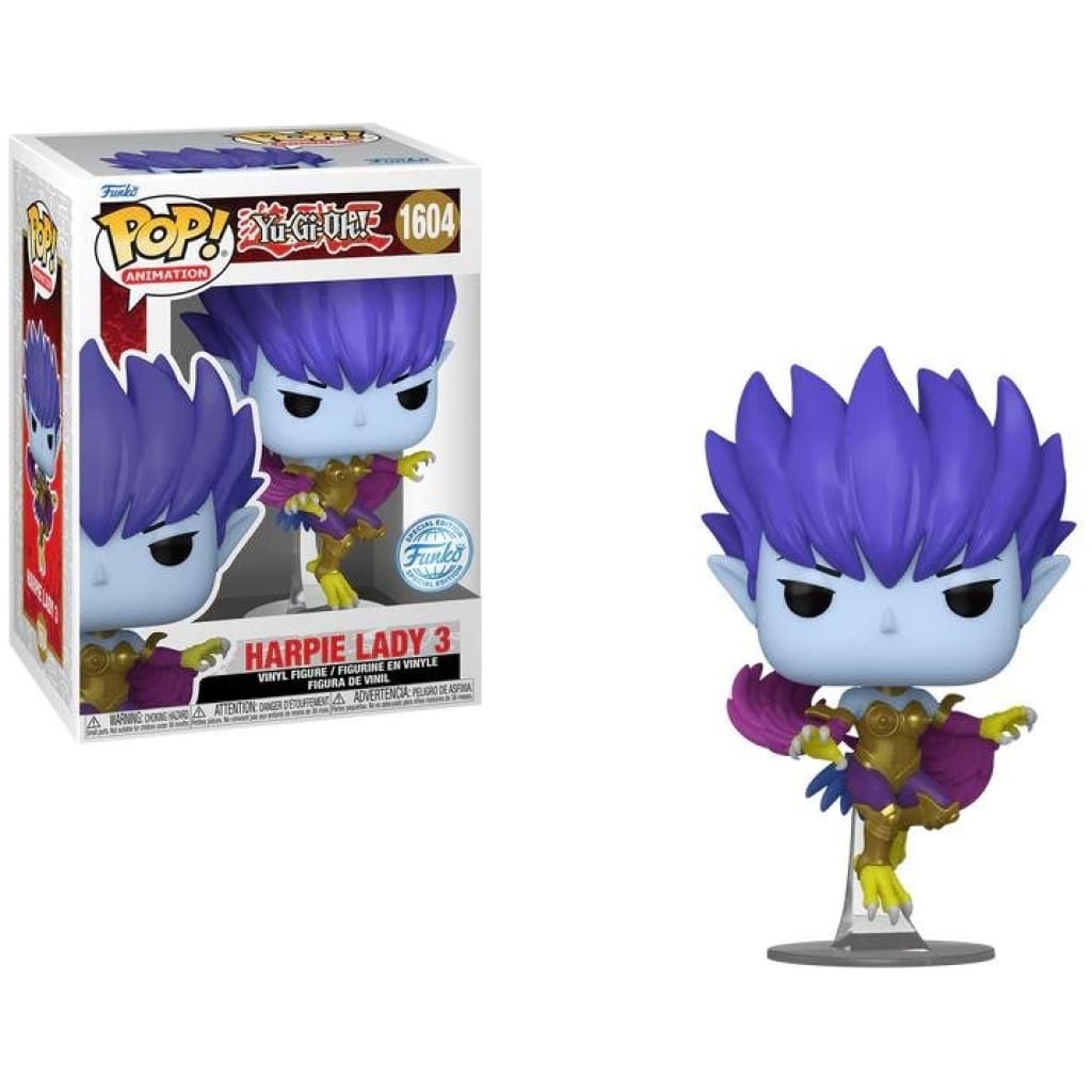    figoura funko pop yu gi oh harpie lady   exclusive x