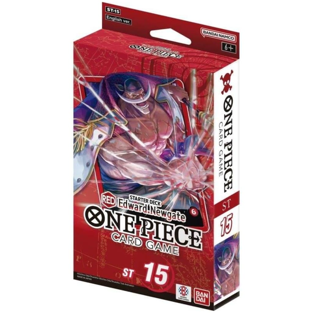    one piece card game st  starter deck edward newgate x