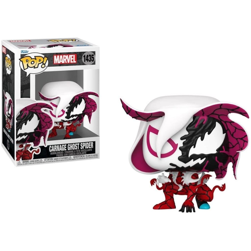    figoura funko pop marvel carnageized carnage ghost spider  x