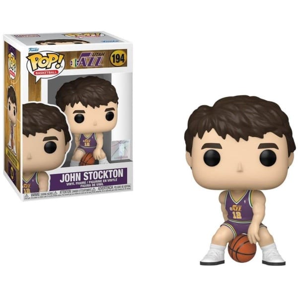 Funko POP! NBA Utah Jazz - John Stockton (Rookie Season) #194