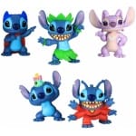 Lilo & Stitch Mini Figure 5-Pack Stitch Collectible Figure Set 7cm