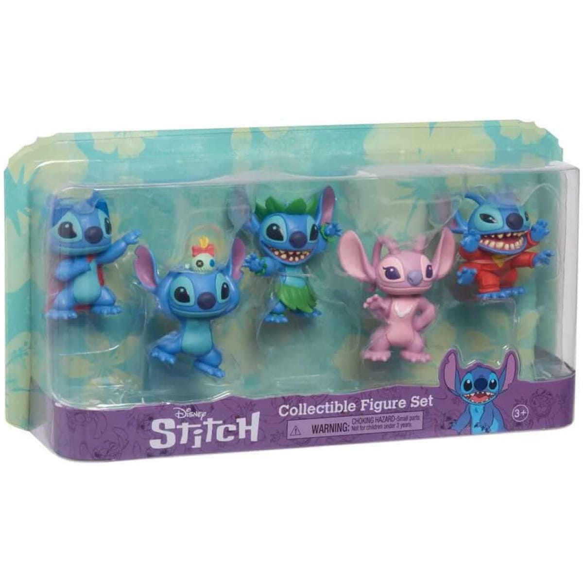 Lilo & Stitch Mini Figure 5-Pack Stitch Collectible Figure Set 7cm - Image 2