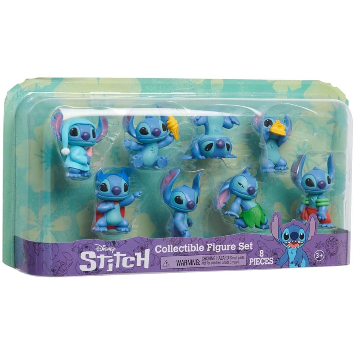 Lilo & Stitch Mini Figure 8-Pack Stitch Collectible Figure Set 7cm - Image 2