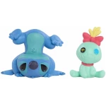 Lilo & Stitch Mini Figure 2-Pack Scrump & Upside Down Stitch 7cm