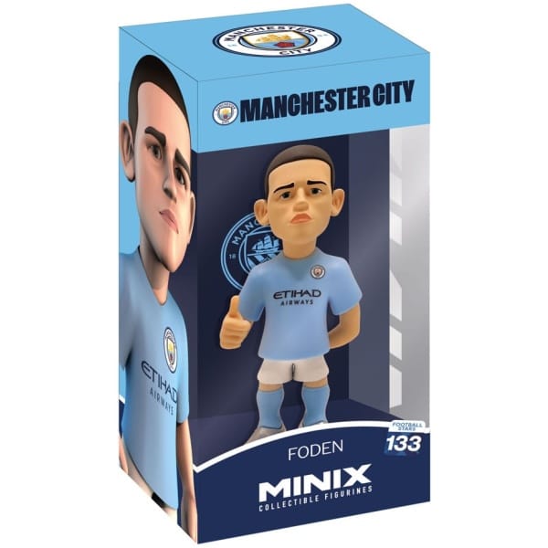 Manchester City Minix Figure - Phil Foden 12cm