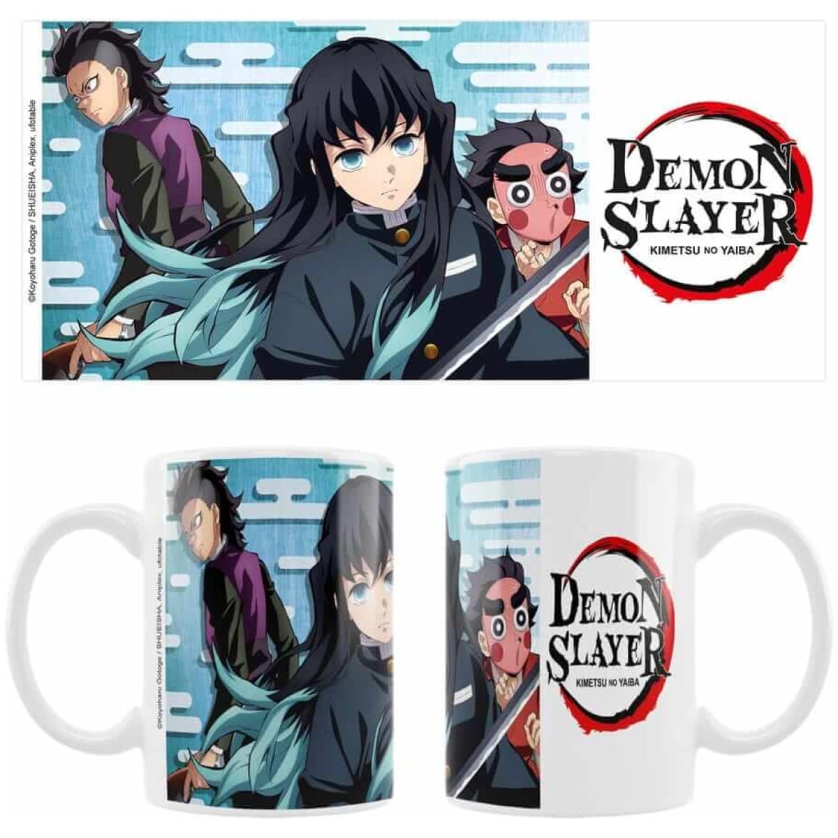 Demon Slayer Ceramic Mug Muichiro 320ml - Image 1