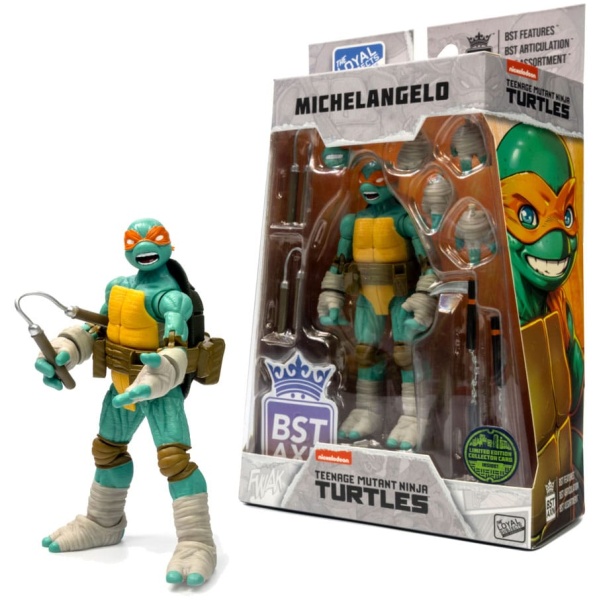 Teenage Mutant Ninja Turtles BST AXN Action Figure Michelangelo (IDW Comics) 13cm