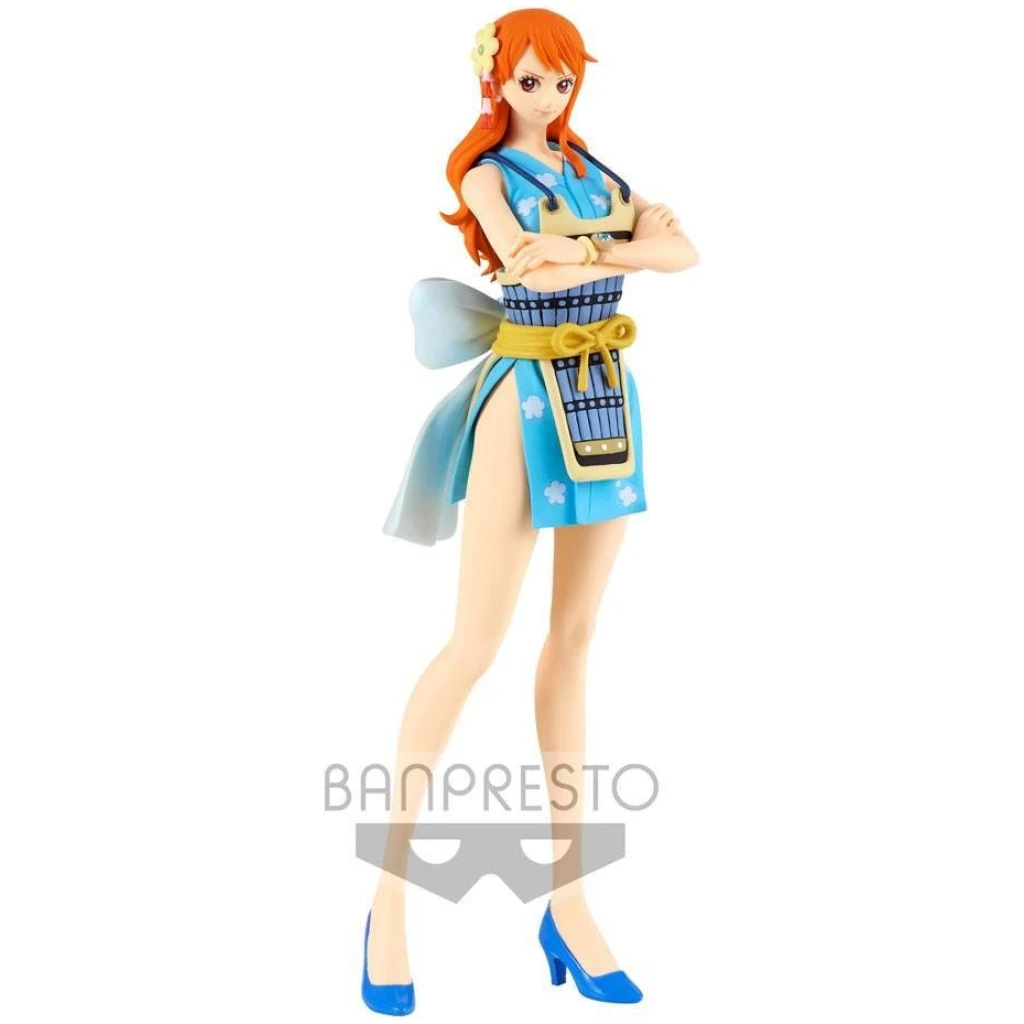    one piece glitter glamours nami wano kuni style ii v b figoura agalmatidio cm x