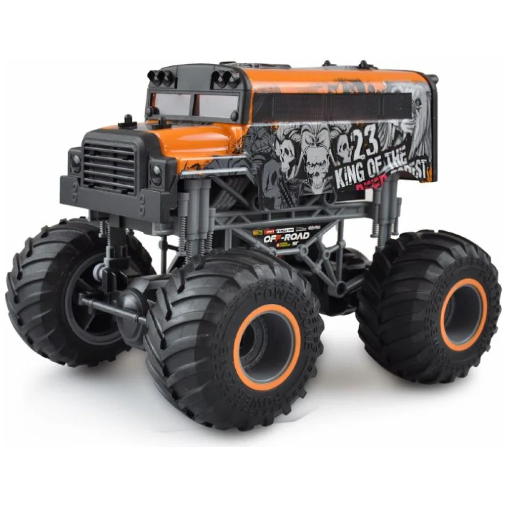  AB Amewi Crazy Schoolbus Elektro Brushed Monster Truck WD  RTR orange Amewi Trade eK   x x