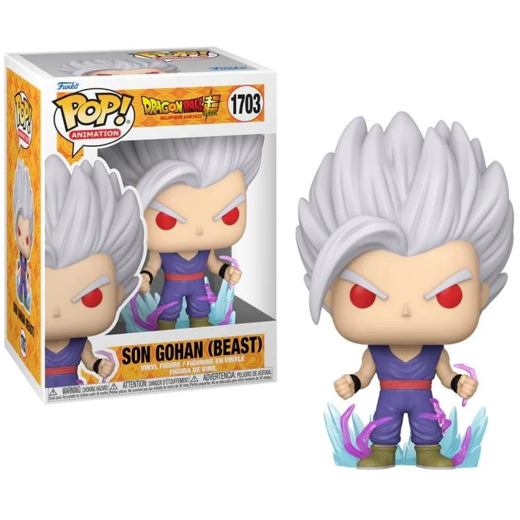    figoura funko pop dragon ball super son gohan beast  x