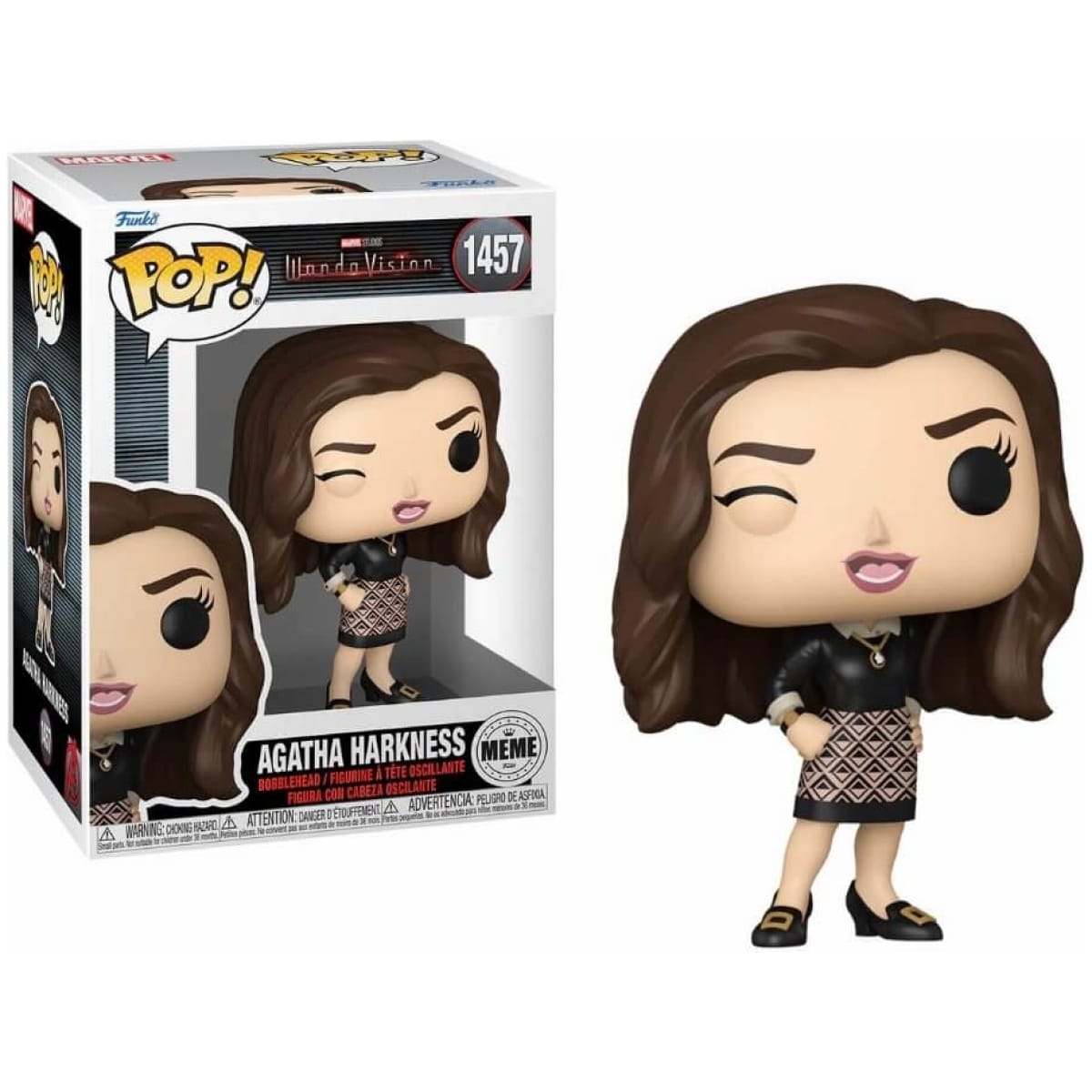 Funko POP! Meme Marvel - Agatha Harkness #1457 - Image 1