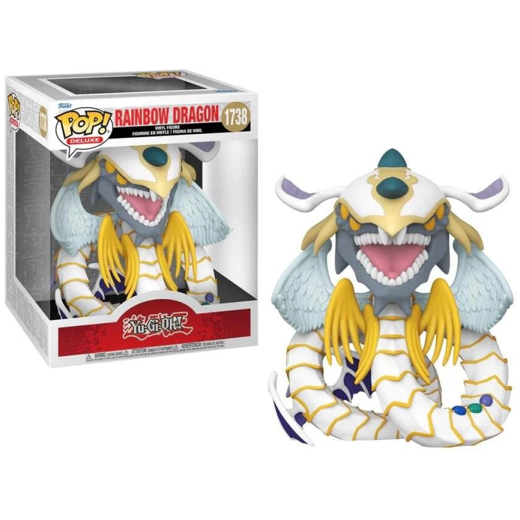    figoura funko pop deluxe yu gi oh rainbow dragon  x