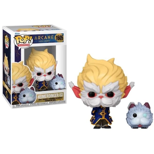 Funko POP! Arcane League of Legends - Heimerdinger with Poro #1605