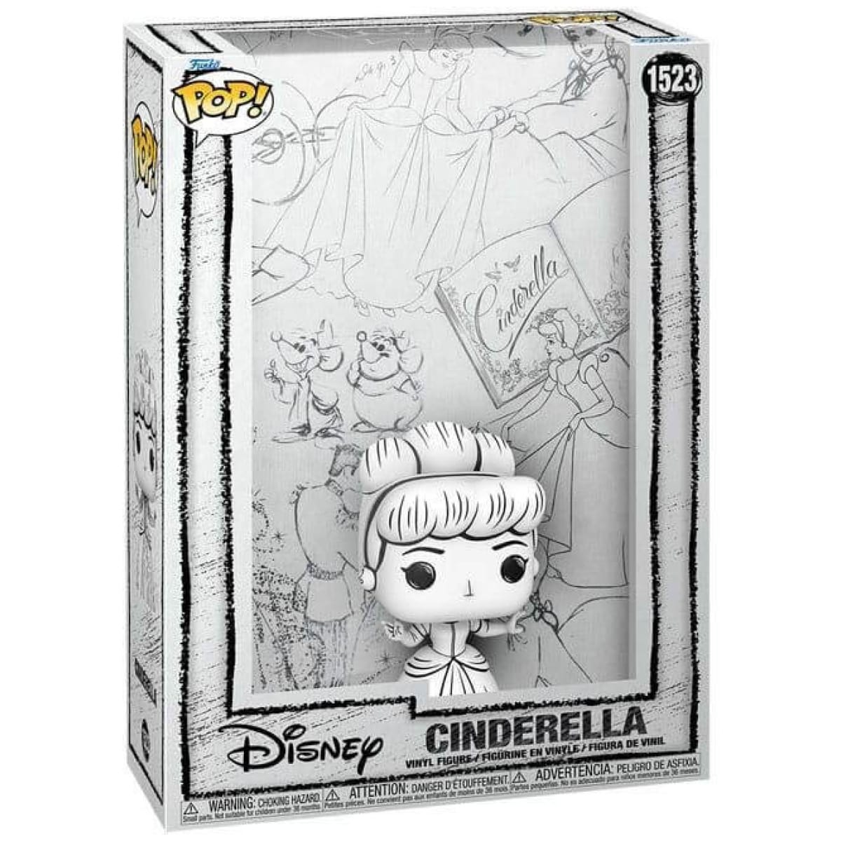 Funko POP! Comic Covers Disney - Sketched Cinderella #1523 - Image 1