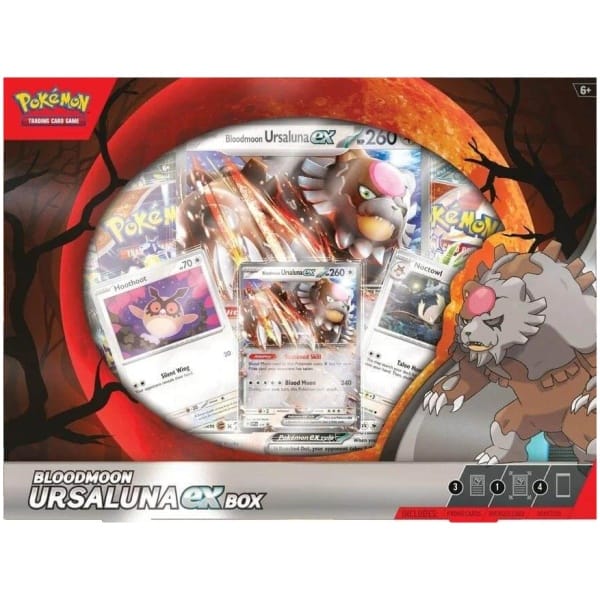 Pokemon TCG - Bloodmoon Ursaluna Ex Box