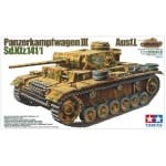 German Panzerkampfwagen III Ausf. L - 1 figure 1/35