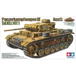 German Panzerkampfwagen III Ausf. L - 1 figure 1/35