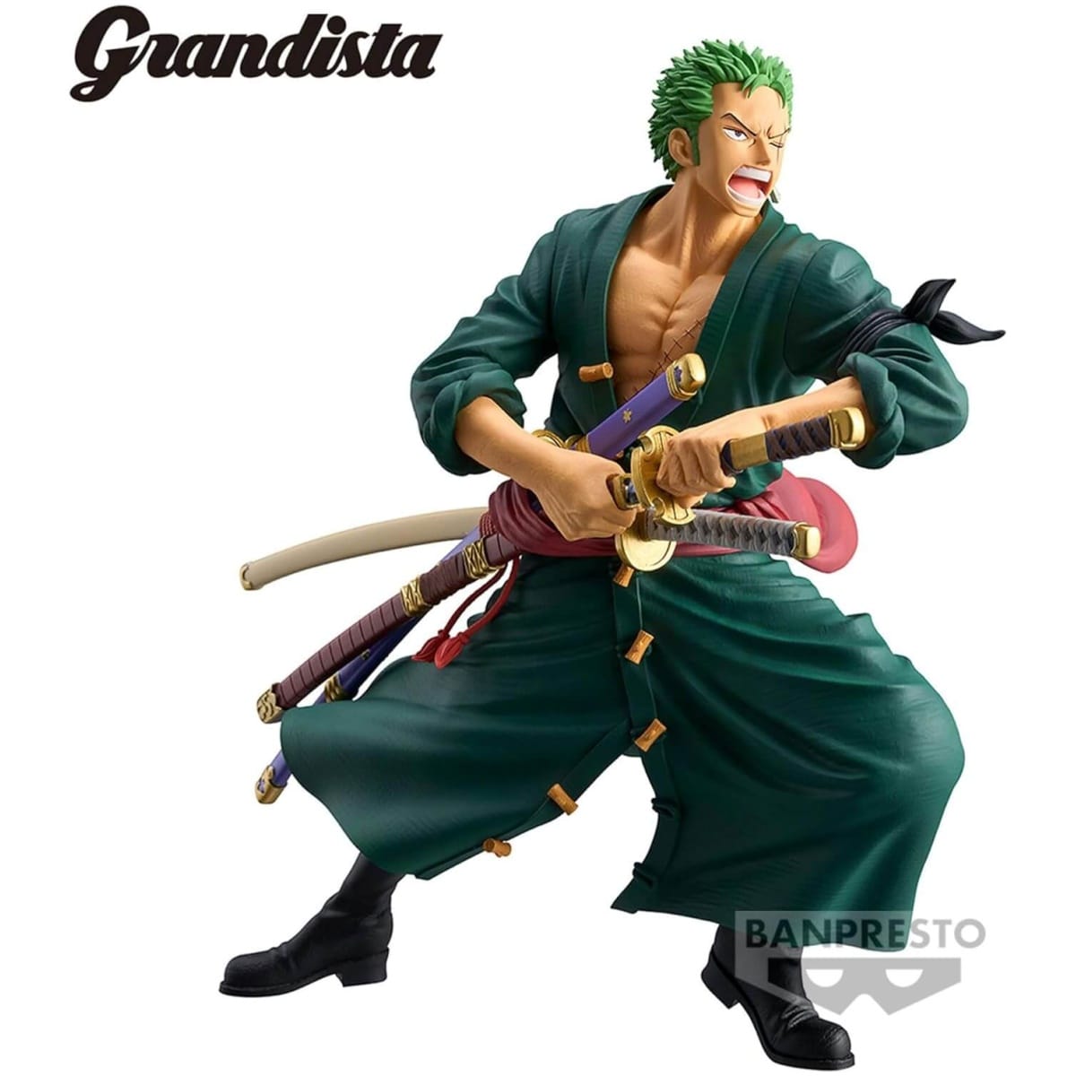 One Piece Grandista - Roronoa Zoro statue 22cm - Image 1