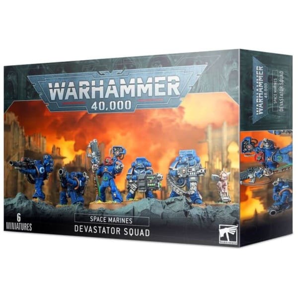 Warhammer 40000 - Space Marines Devastator Squad