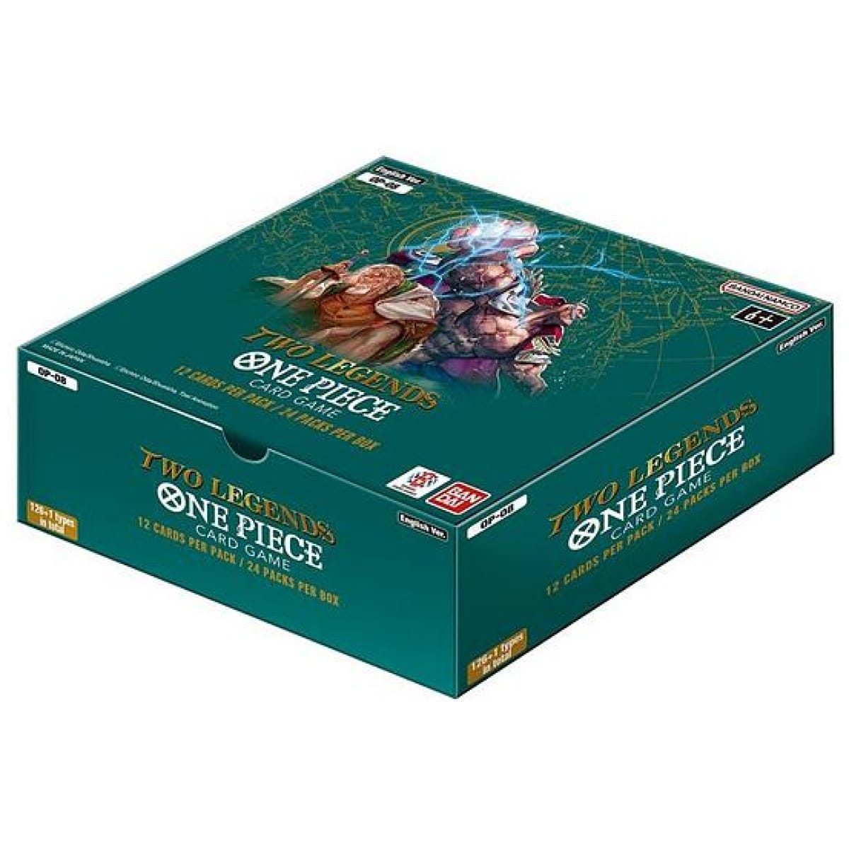 One Piece Card Game - OP08 Two Legends Booster Box (24 packs) - Image 1