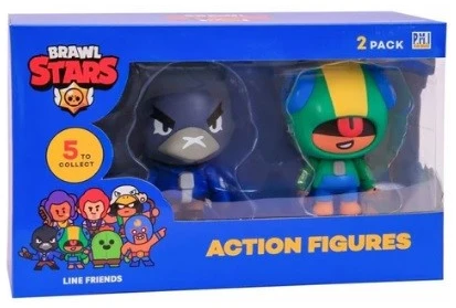 bmiii P.M.I. Brawl Stars Action Figures 11.5cm - 2 Pack (S1) - Image 1