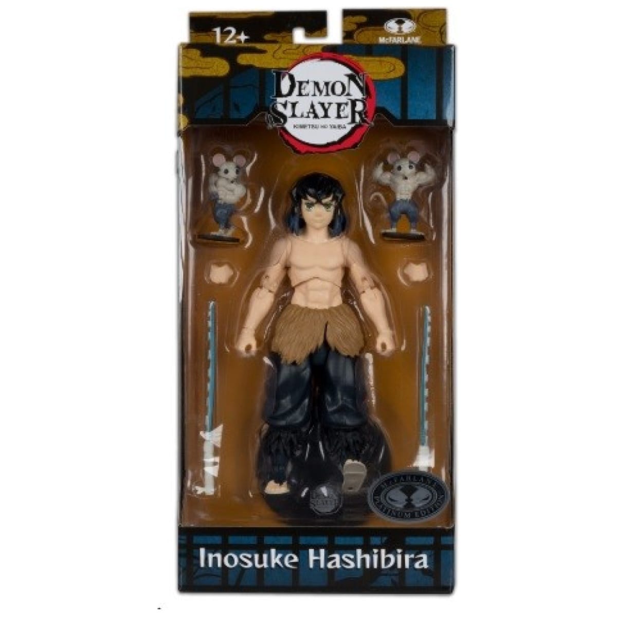 Demon Slayer Kimetsu no Yaiba – Hashibira Inosuke Action Figure 14cm platinum edition - Image 1